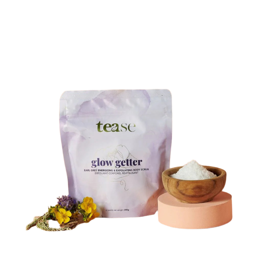 Glow Getter Earl Grey Body Scrub by Tease Wellness