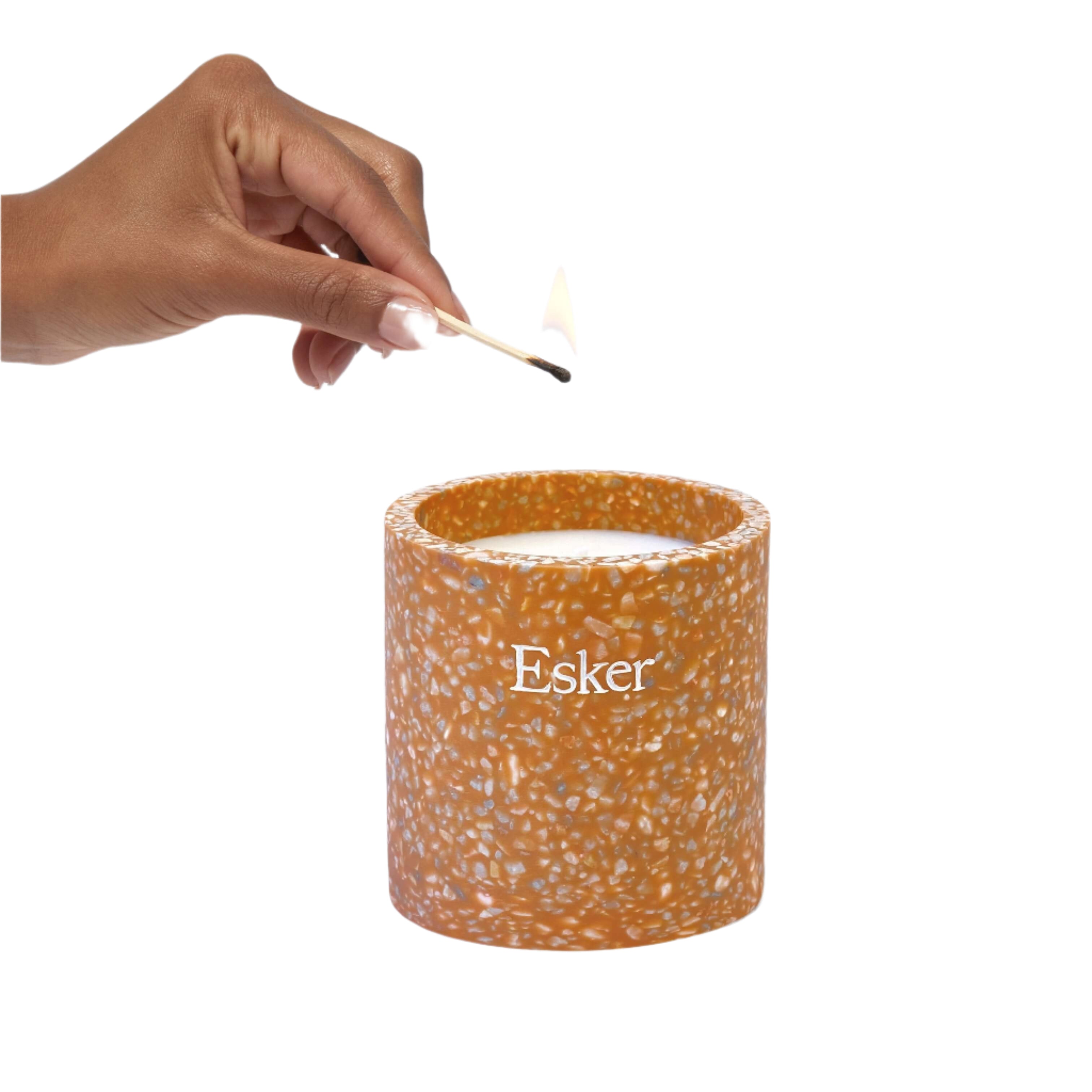 Terracotta Plantable Candle by Esker