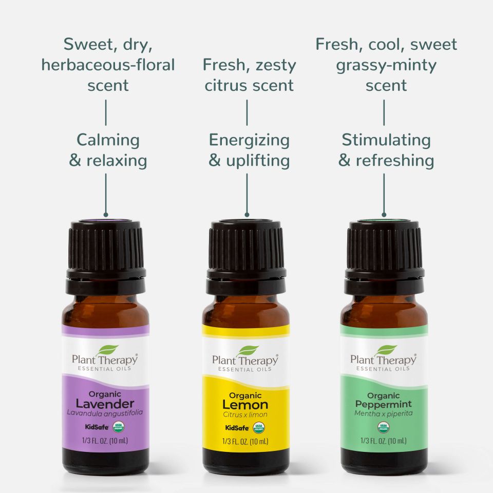 Top 3 Organic Singles Set by Plant Therapy