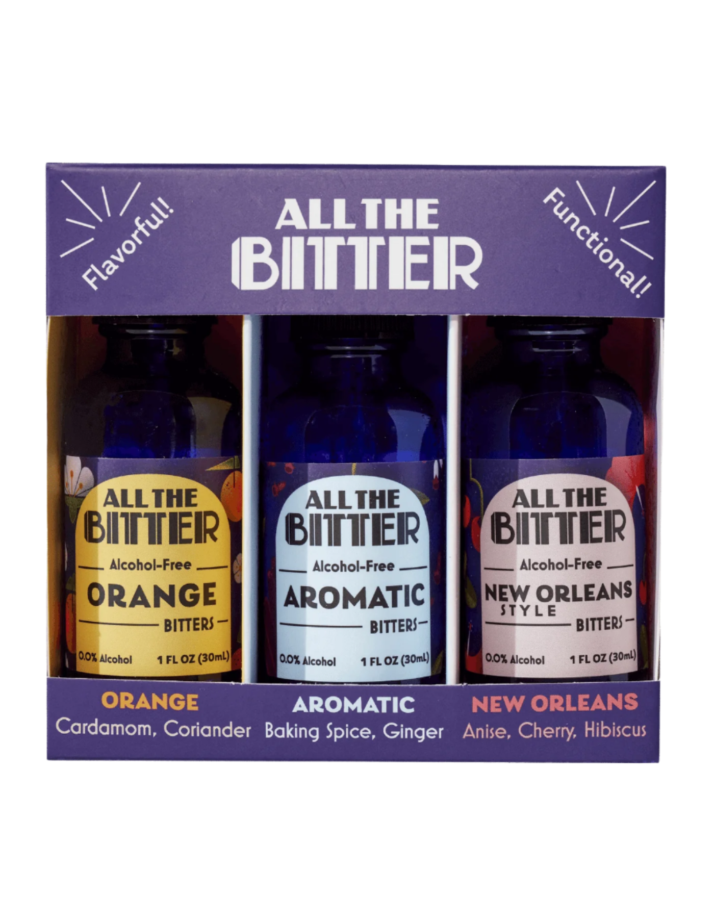 Classic Bitters Travel Pack by All The Bitter