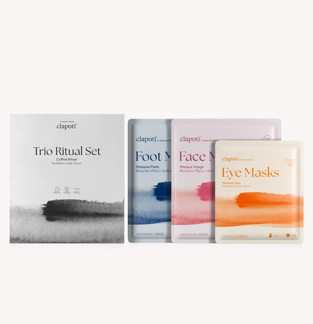 The Ritual Set — Foot, Face & Eye