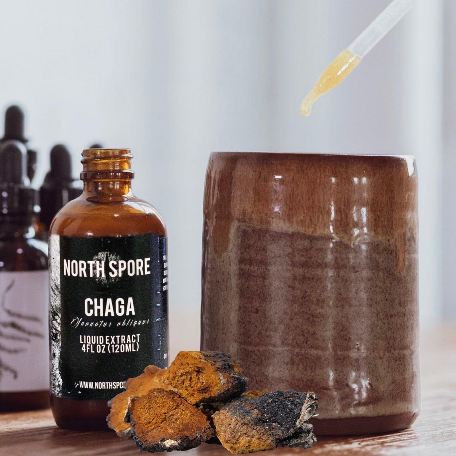 North Spore Chaga Mushroom Tincture by Farm2Me