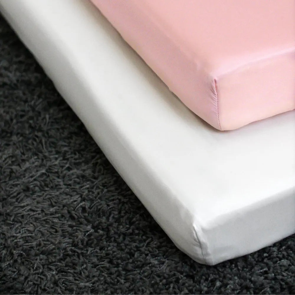 CleanBamboo® Signature Sateen Crib & Toddler Fitted Sheet by ettitude
