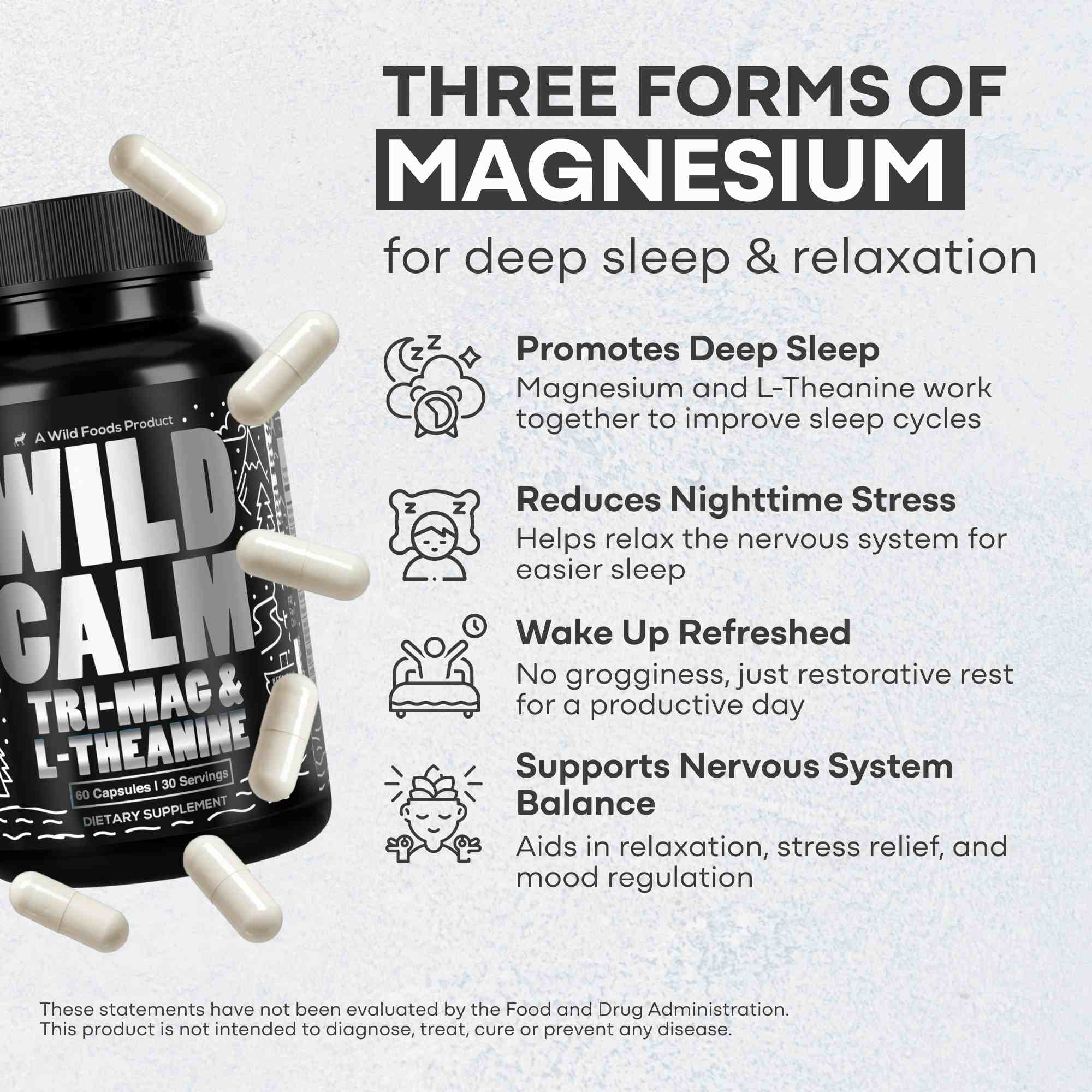 Wholesale of 10 - Tri-Mag with L-Theanine
