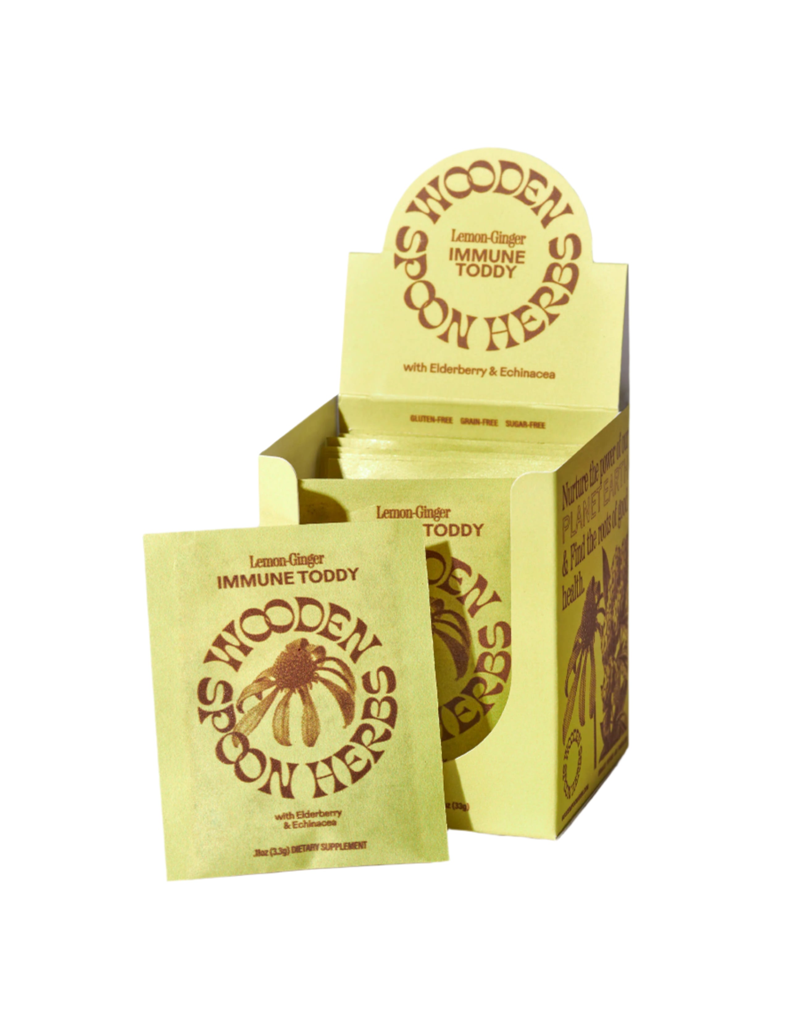 Lemon-Ginger Immune Toddy by WOODEN SPOON HERBS