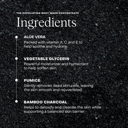 The Exfoliating Body Wash Concentrate