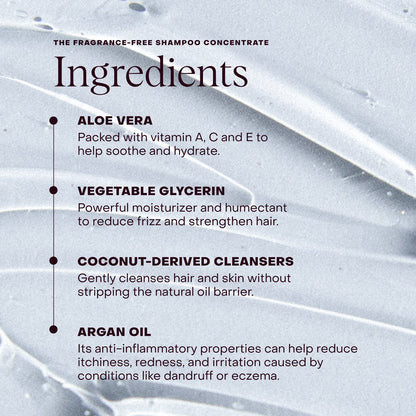 The Fragrance-Free Shampoo Concentrate Mini