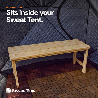 Cedar Sauna Bench