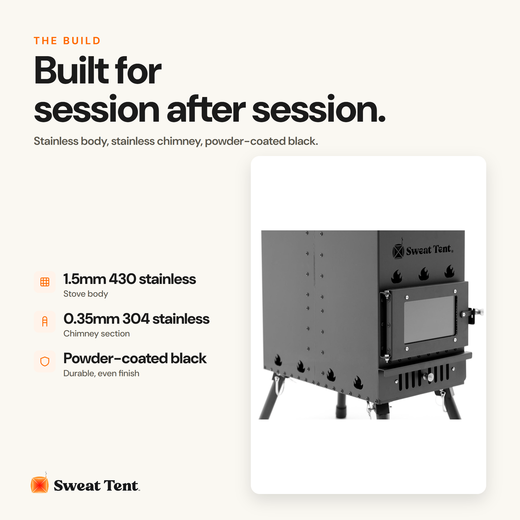 Sweat Tent Stove