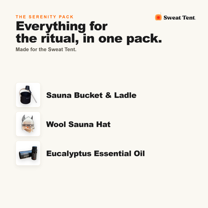 Sweat Tent Serenity Pack