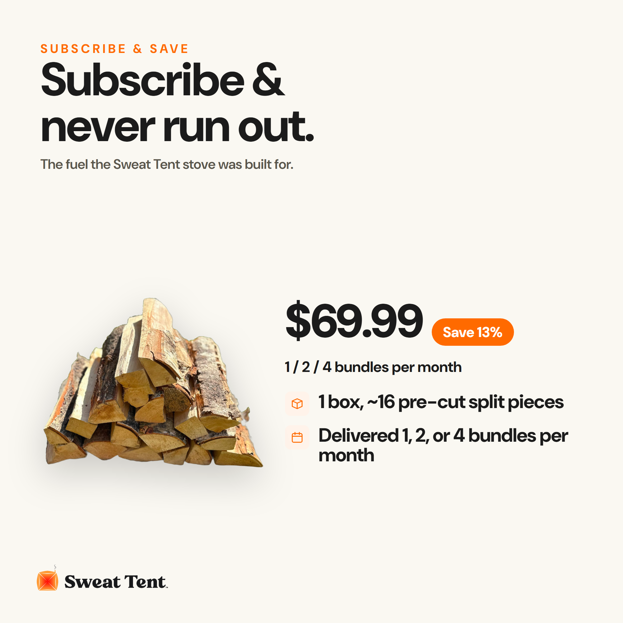 White Birch Firewood (1 Box)