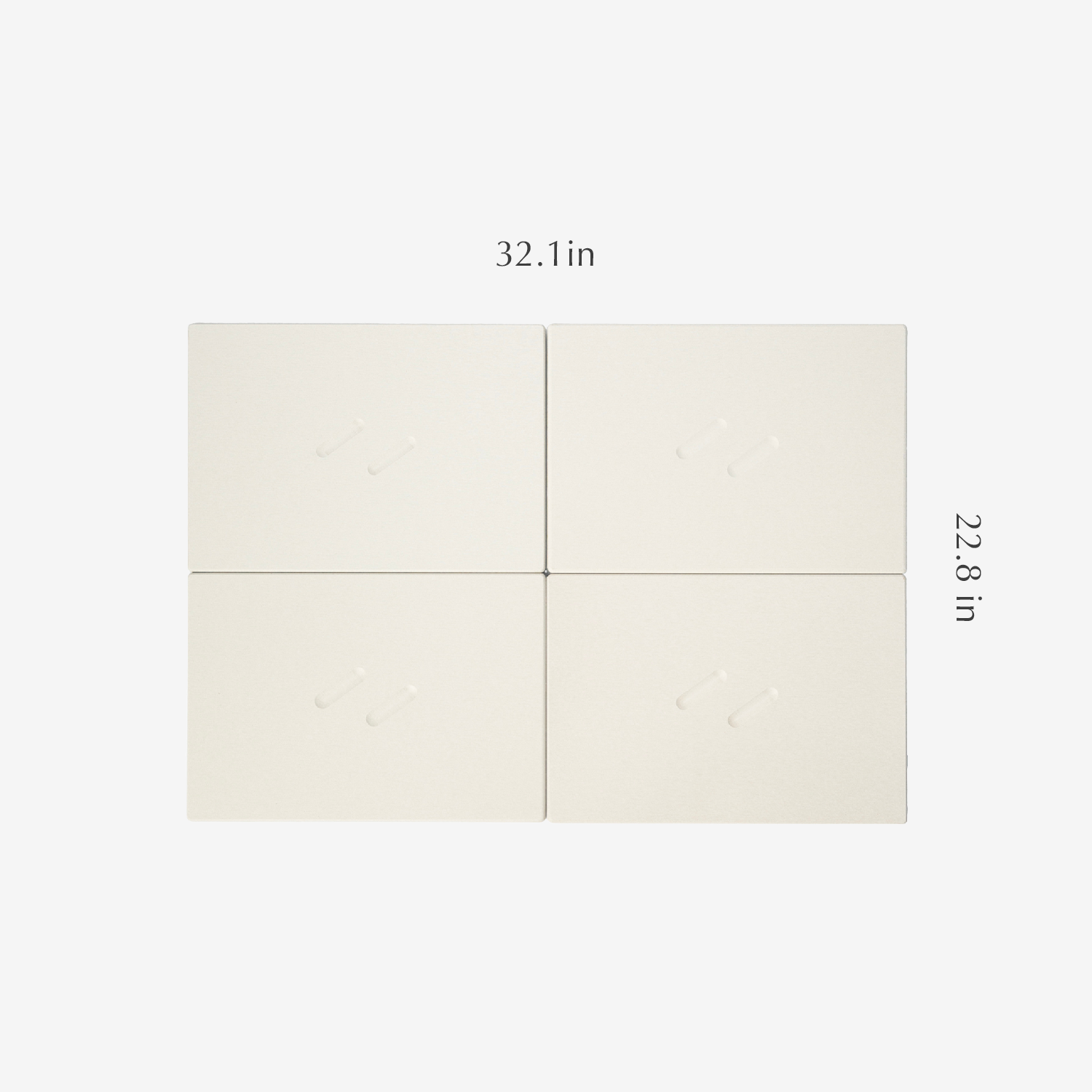 Large Bath Stone™ Mat - 2-Pack by Dorai Home | Quick-Drying Home Essentials