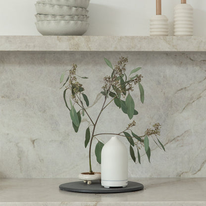 Stone Saucer - 2 Large by Dorai Home | Quick-Drying Home Essentials