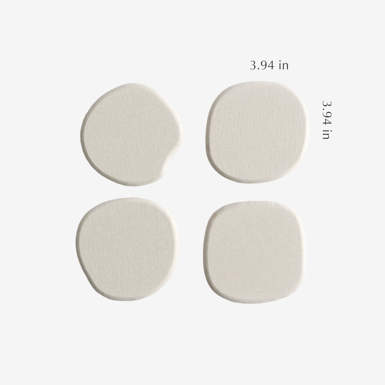 Stone Coaster Set by Dorai Home | Quick-Drying Home Essentials