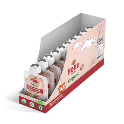 Holle Organic Yogurt Pouches - Apple, Banana & Berries by Holle USA