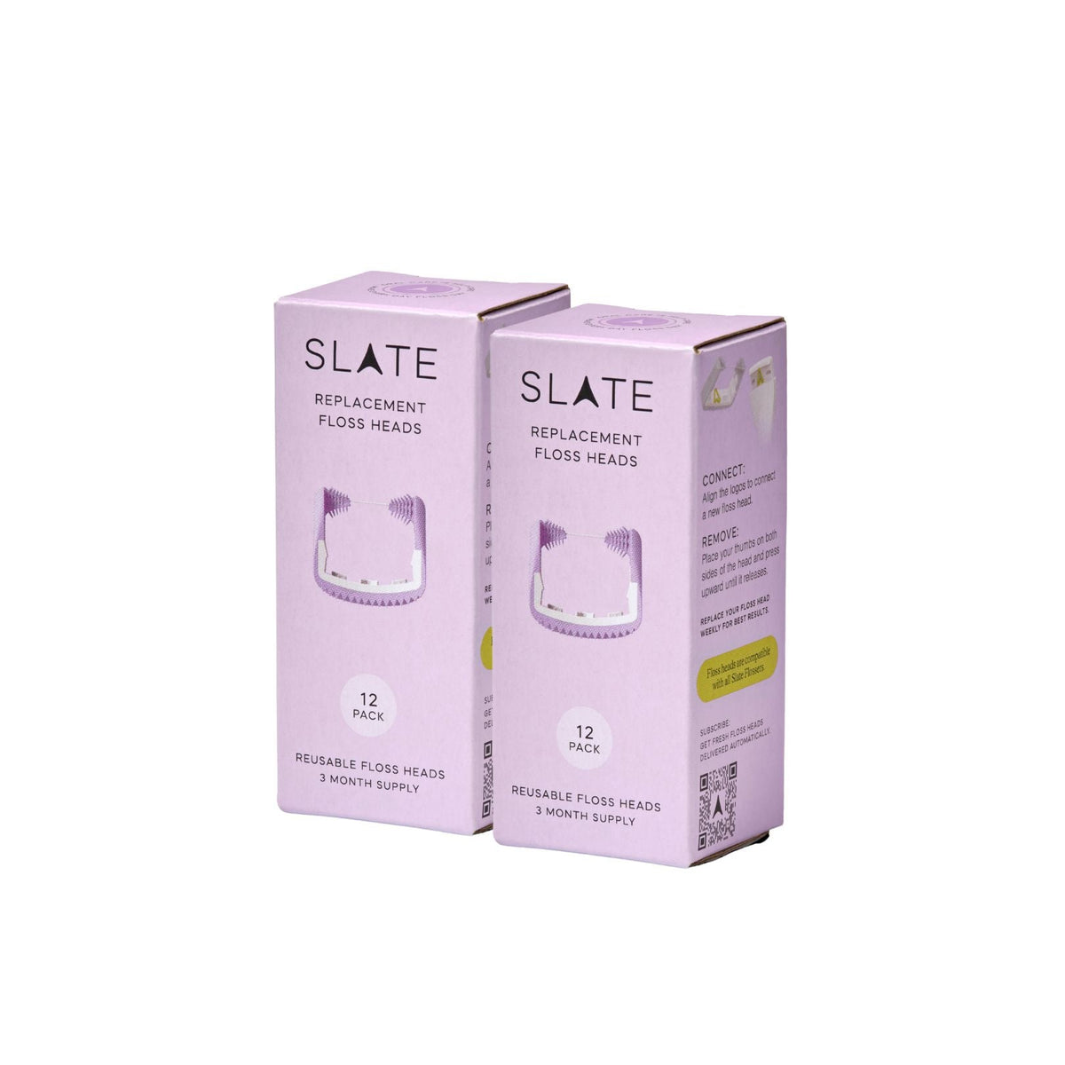 Lilac Smooth Floss Heads
