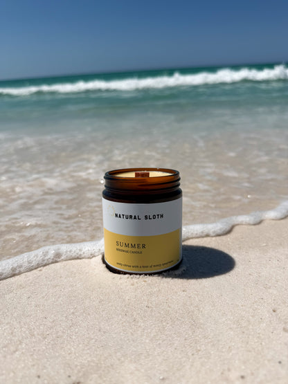 Summer Beeswax Candles