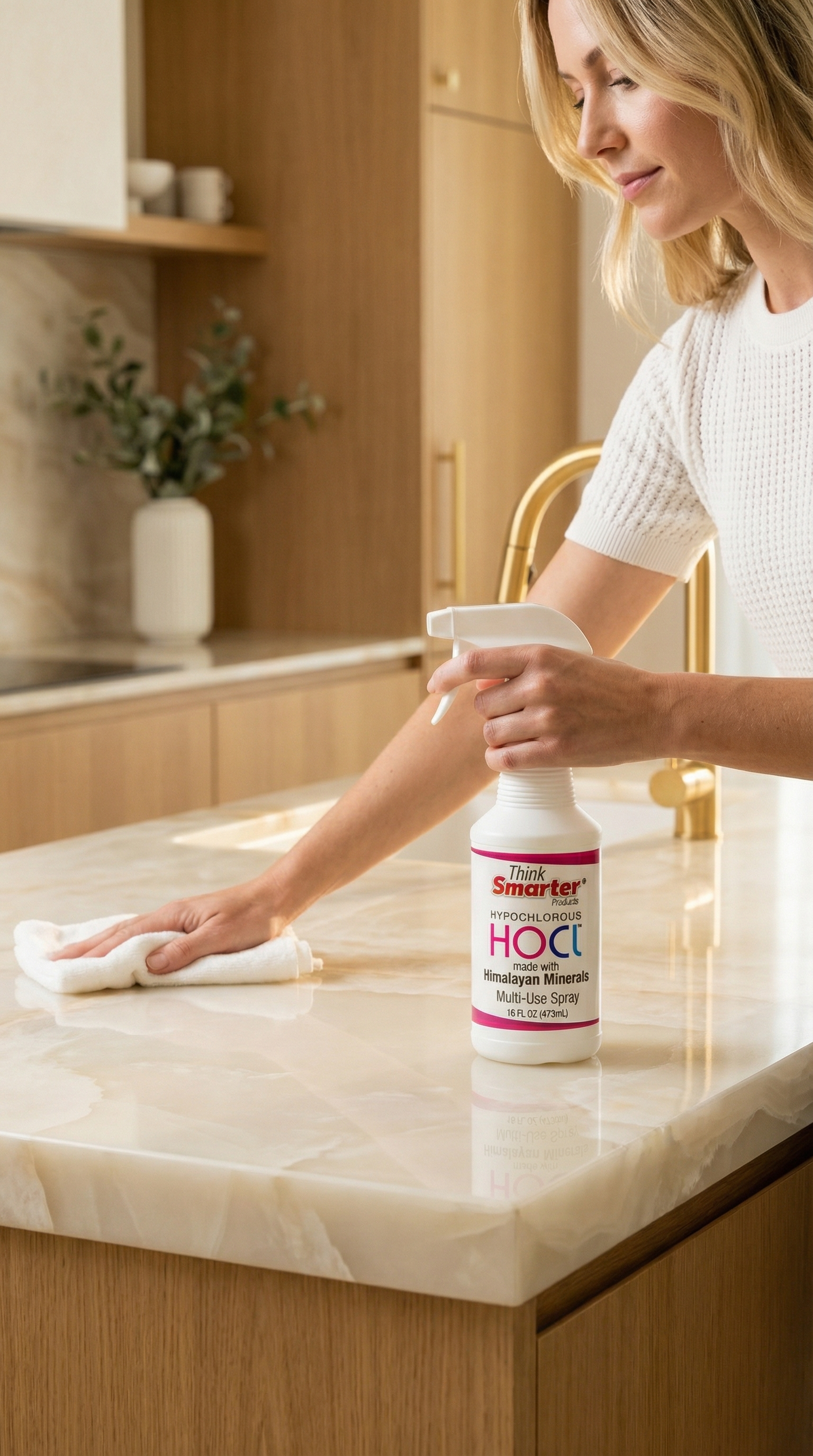 Multi-Use HOCl Spray | 16oz | Hypochlorous Acid Spray for Home + Family