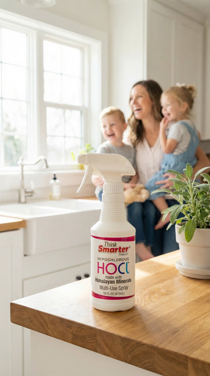 Multi-Use HOCl Spray | 16oz | Hypochlorous Acid Spray for Home + Family
