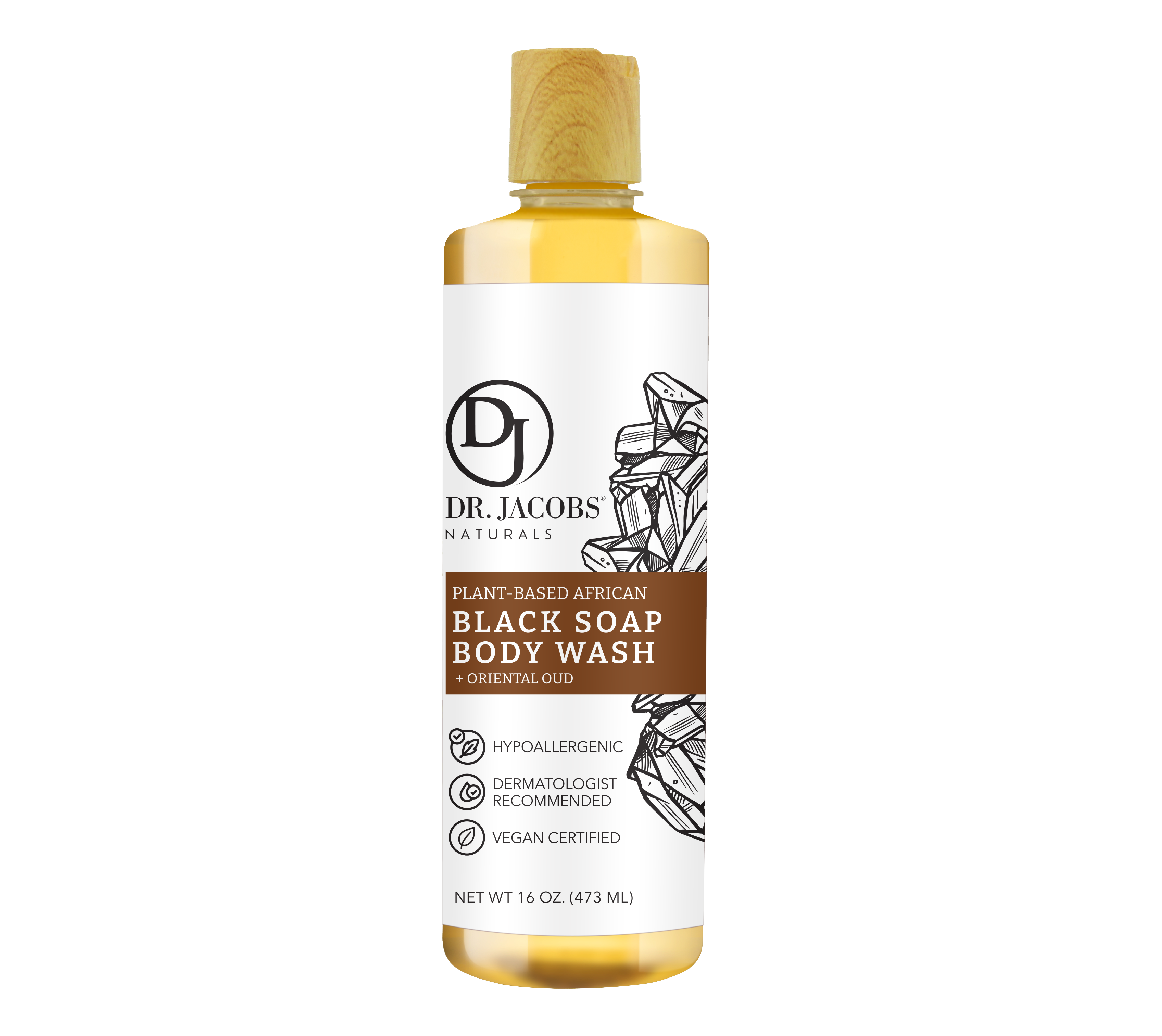 Black Soap Oriental Oud by Dr. Jacobs Naturals