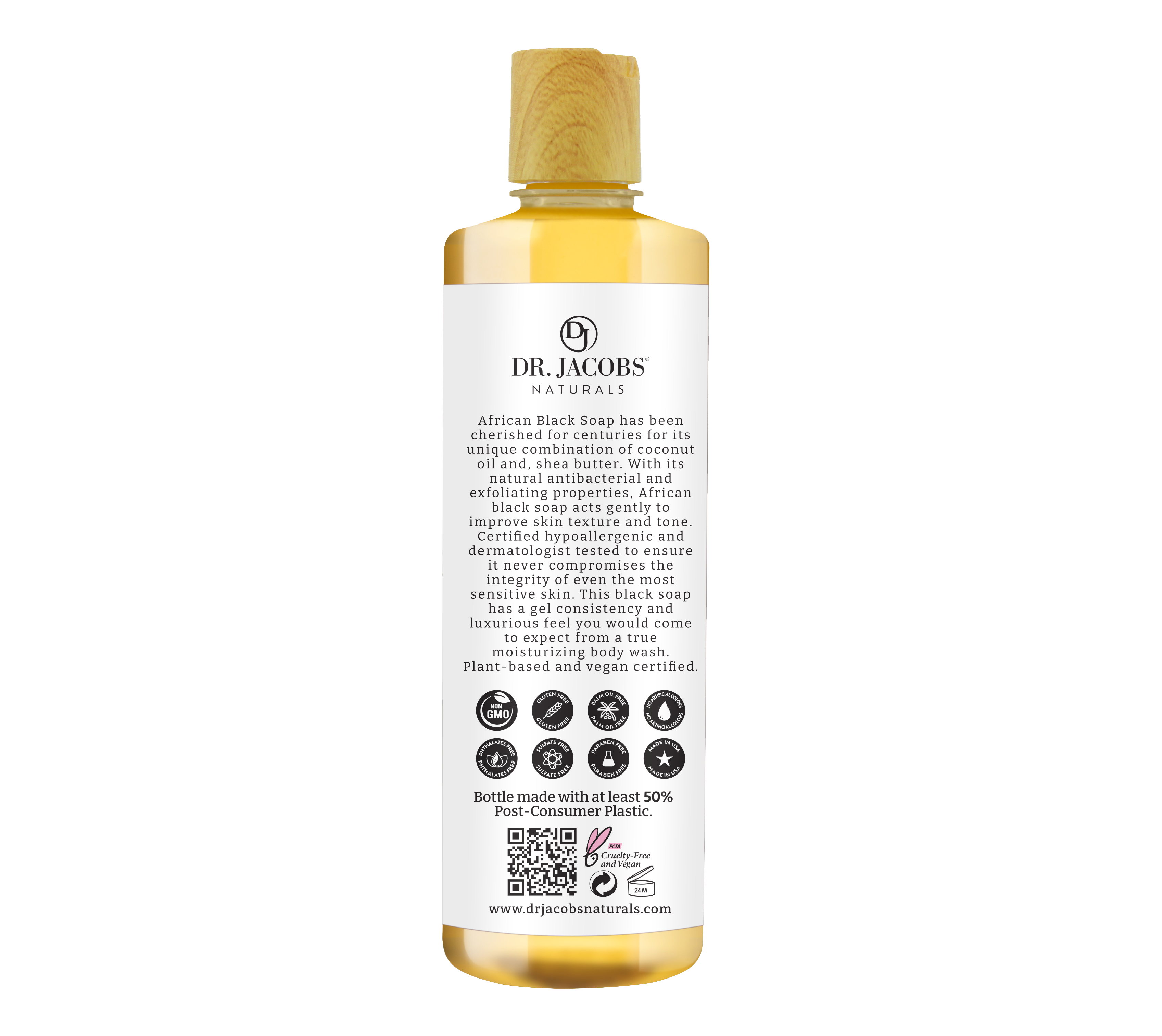 Black Soap Oriental Oud by Dr. Jacobs Naturals