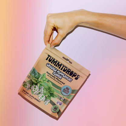 No Sugar Crushed Peppermint Tummydrops, 33 ct