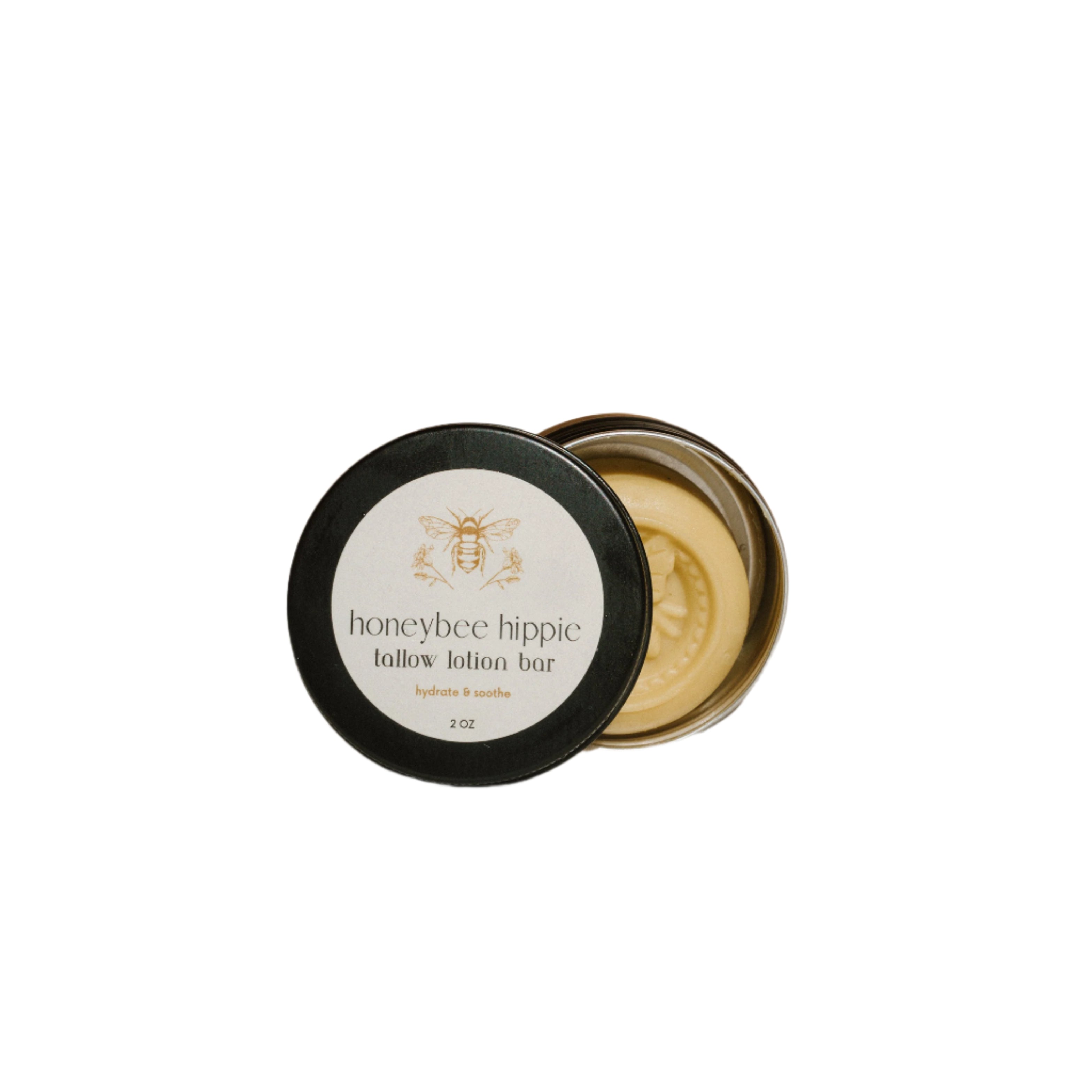 tallow lotion bar by Honeybee Hippie