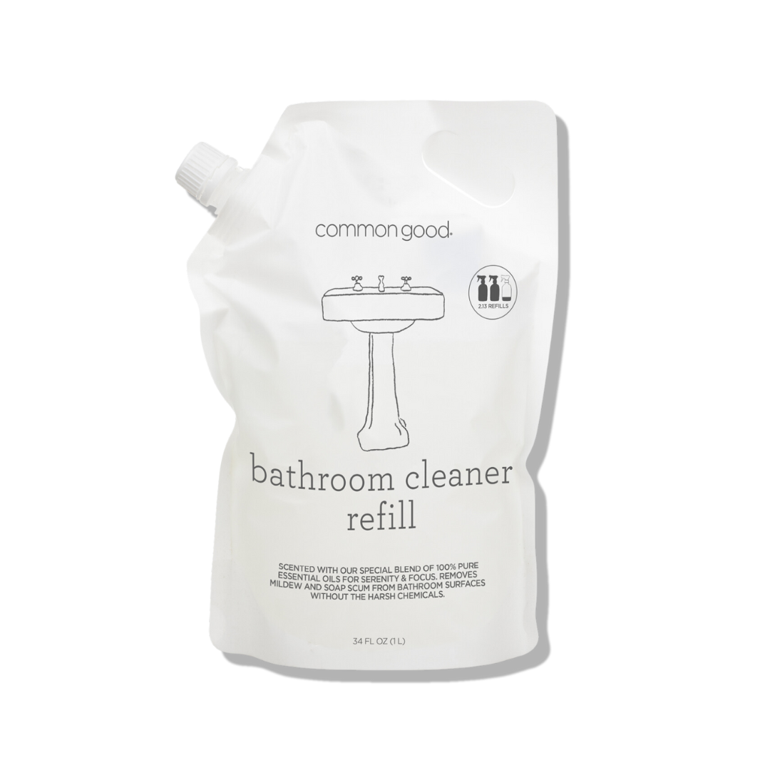 Bathroom Cleaner Refill Pouch, 34 Fl Oz by Common Good