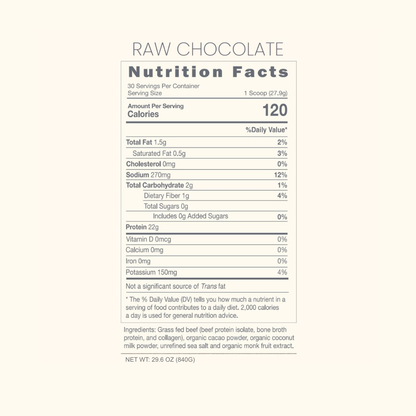 Beef Protein Blend