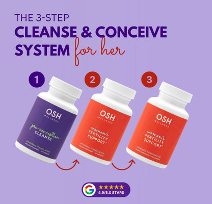 Cleanse & Conceive Support by Osh Wellness