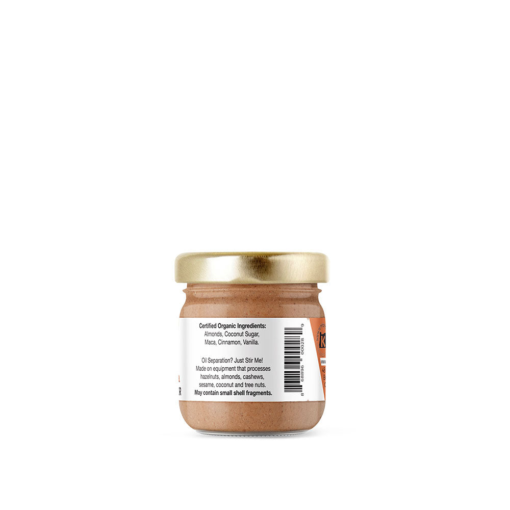 JEM Organics Cinnamon Maca Almond Butter - Mini 12 pack by Farm2Me