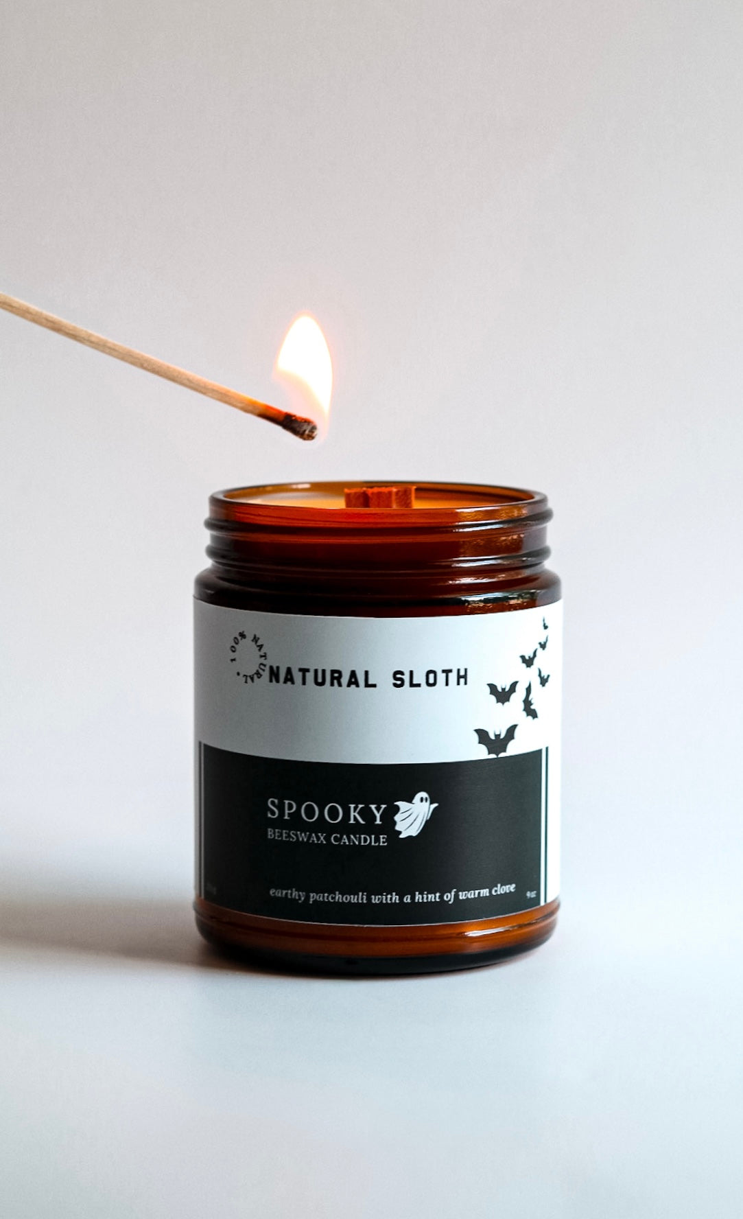 Spooky Beeswax Candles