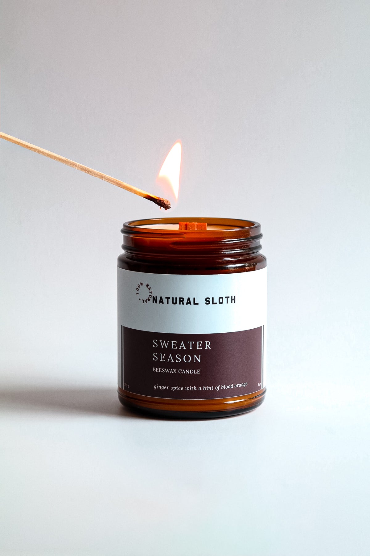 Sweater Season Beeswax Candle