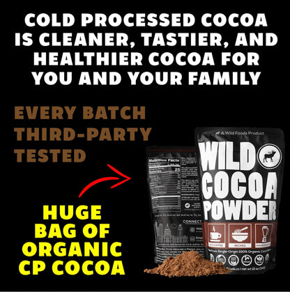 Wholesale of 10 - Wild Cocoa Powder - Organic, Single-Origin, Small farms