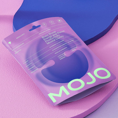 Brain Boost Gummies - Blueberry Lavender by Mojo | Mushroom Dosed Gummies