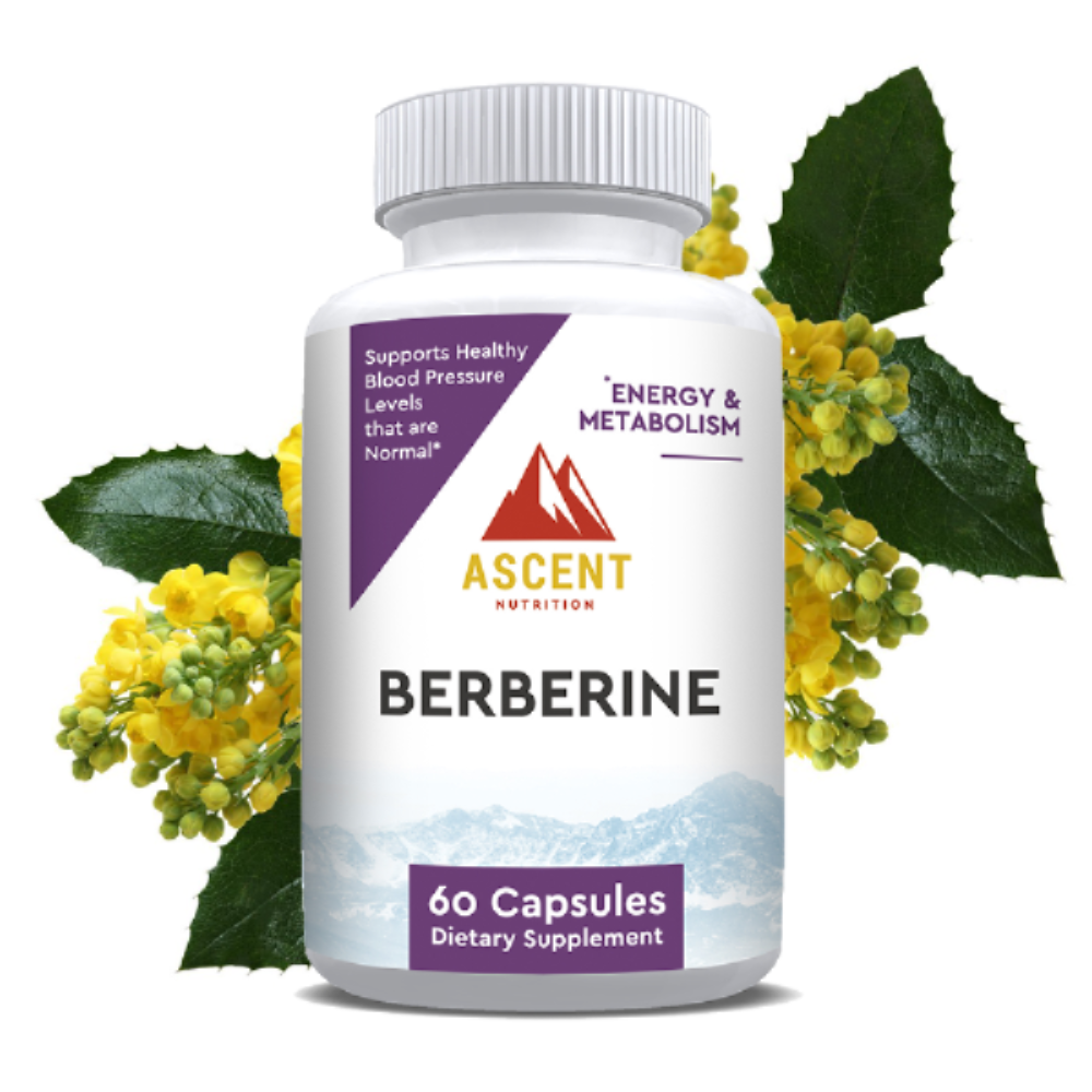 Berberine Complex, 60 Capsules, 600 mg each by Ascent Nutrition