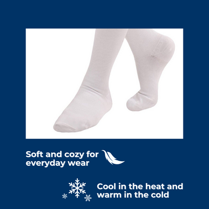 Women's Over The Calf Compression Stocking Socks (1 Pair) by DIABETIC SOCK CLUB