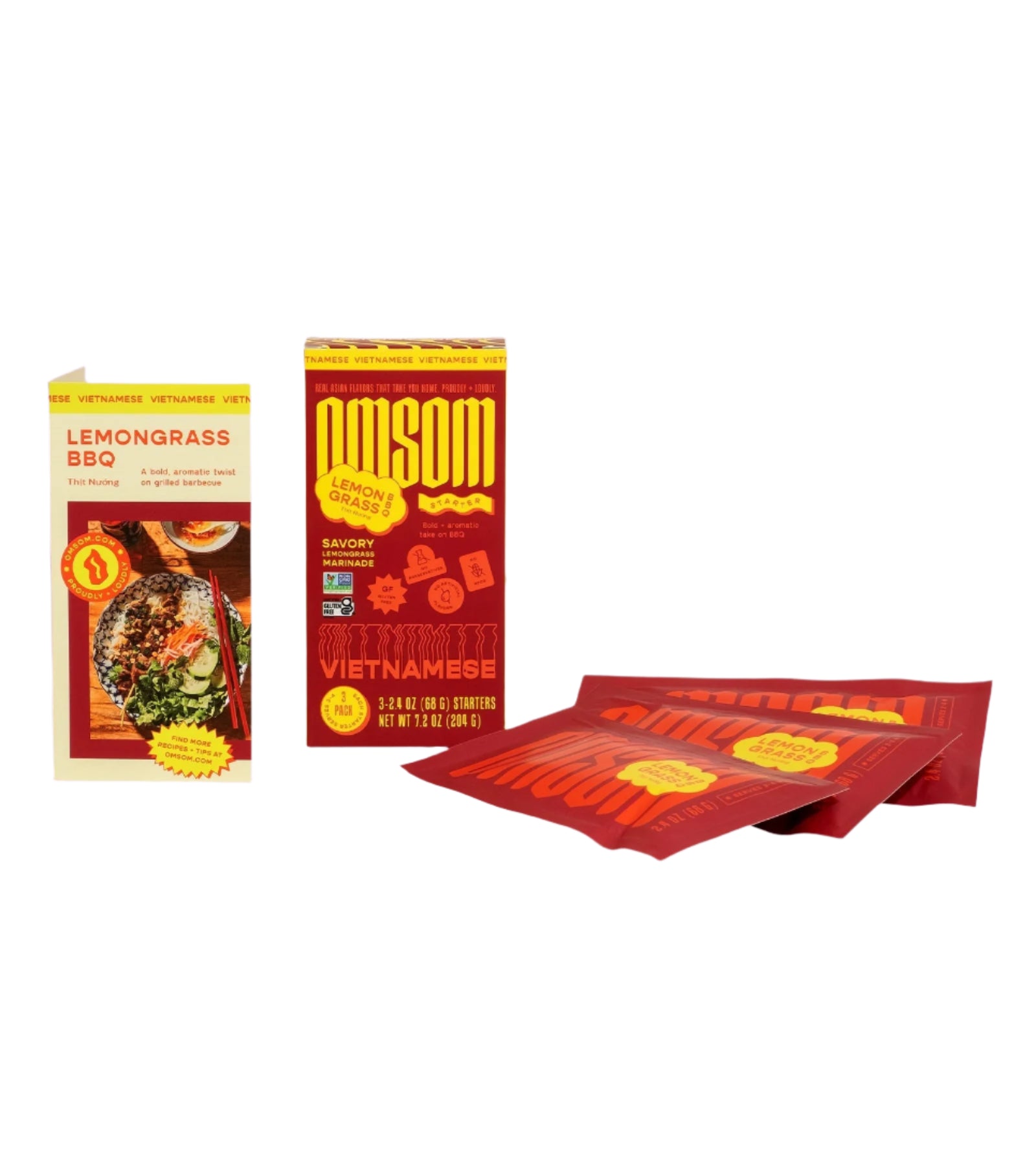 Omsom Lemongrass BBQ Sauce by Farm2Me