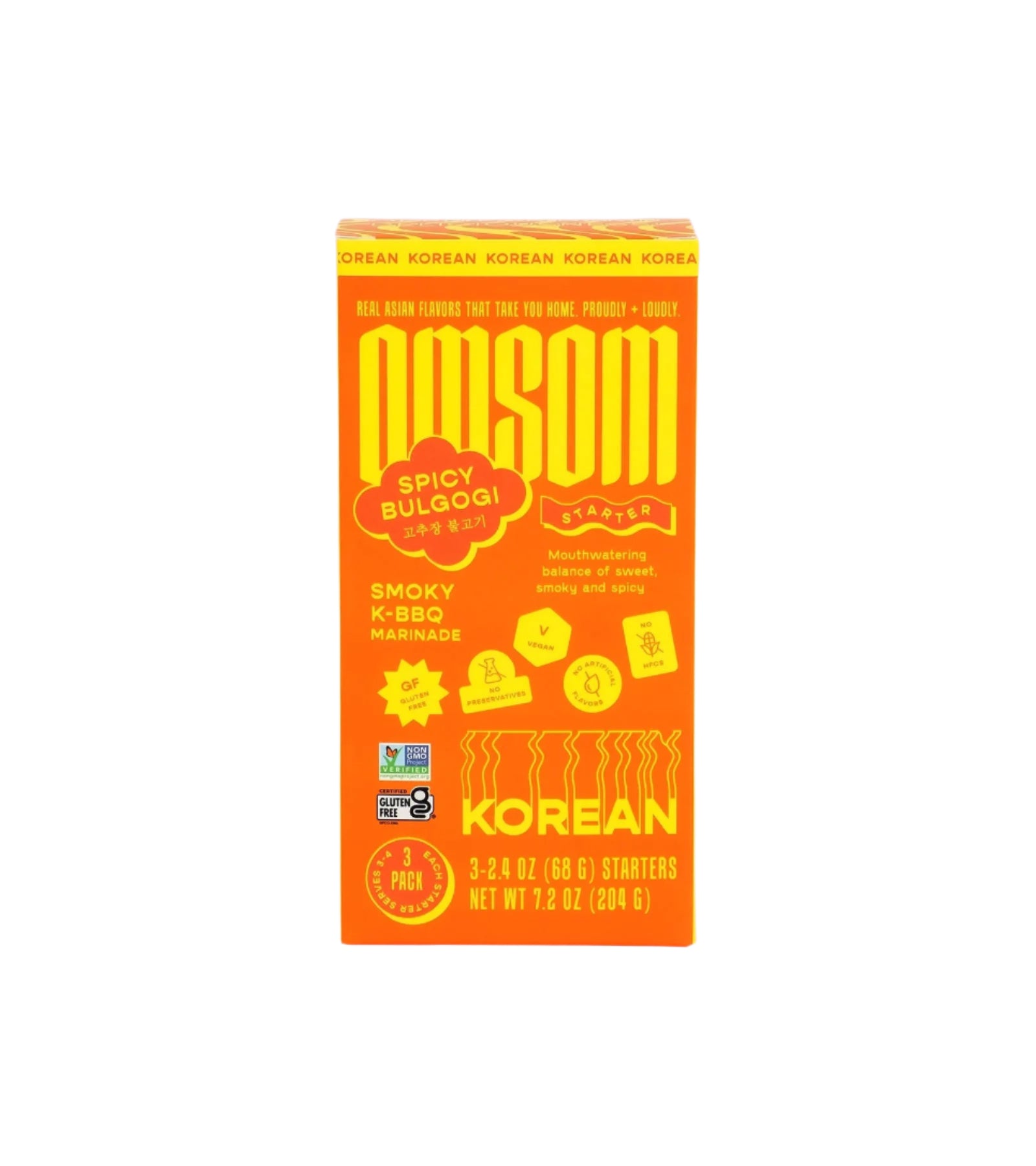 Omsom Spicy Bulgogi Sauce by Farm2Me