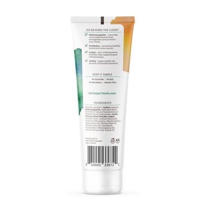 Dental Probiotic + Prebiotic Mineral Toothpaste Bundle - Mild Mint