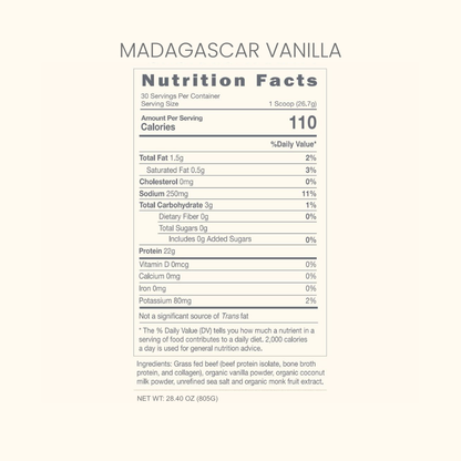 Beef Protein Blend