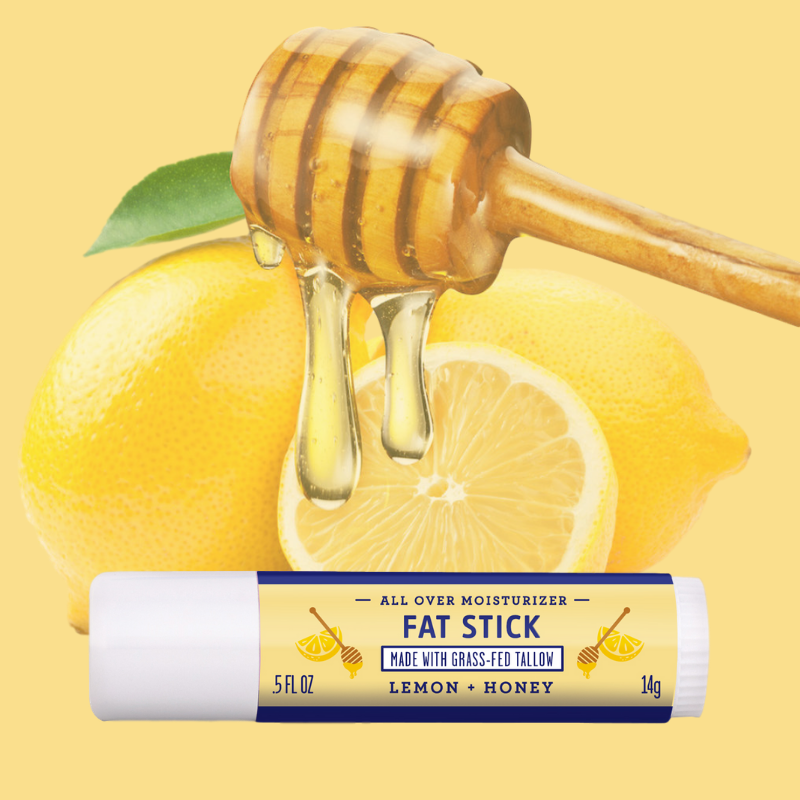 Fat Stick, Lemon + Honey, 0.5 Oz by FATCO Skincare Products