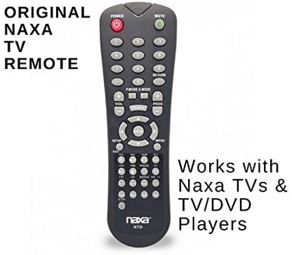 NAXA Original Replacement Remote Control for Naxa NT and NTD Model 12 Volt TVs and TV-DVD Combo Players by Jupiter Gear Home