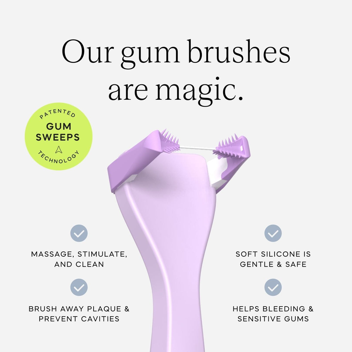 Lilac Smooth Floss Heads