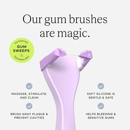 Lilac Smooth Floss Heads