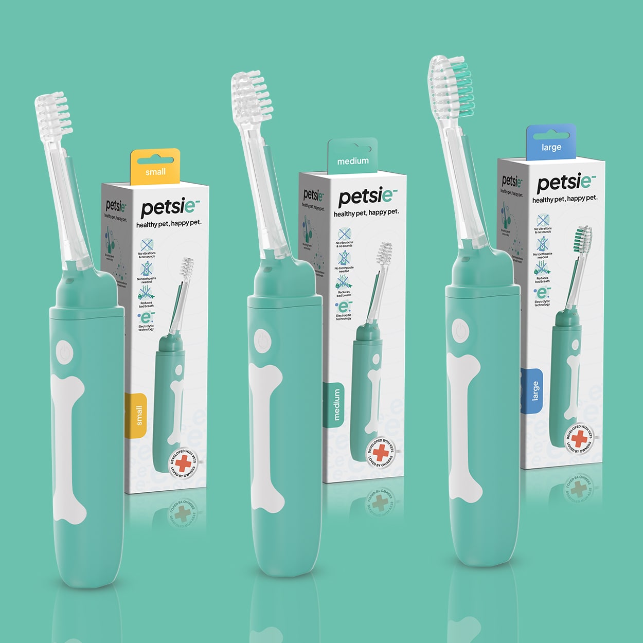 Petsie Dog Toothbrush by Better & Better