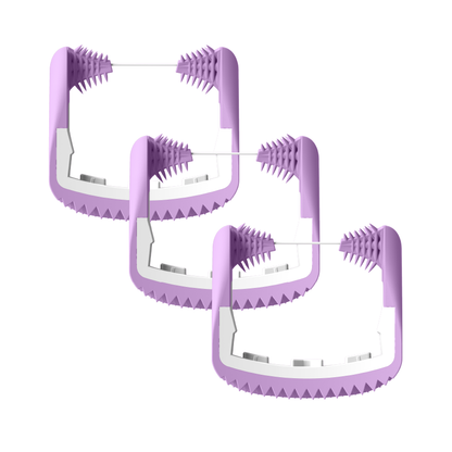 Lilac Smooth Floss Heads