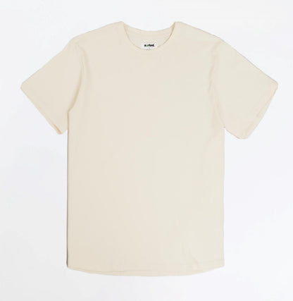 Organic Cotton Midweight T-Shirt Curved Hem
