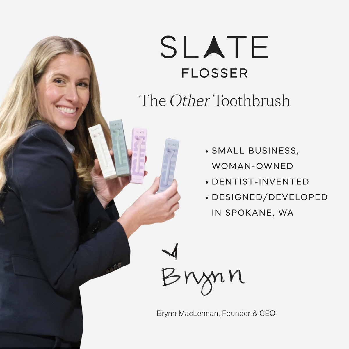 Slate Origin Electric Flosser