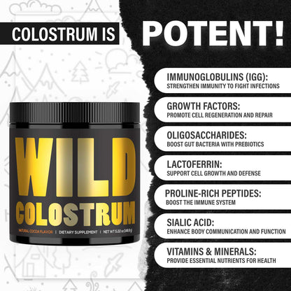 Wholesale of 10 - Wild Colostrum Powder, Grass-fed